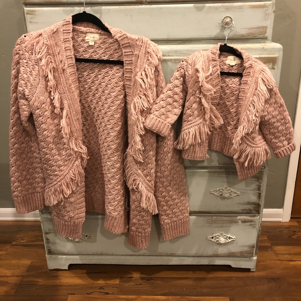 En Elly mommy and me cardigans